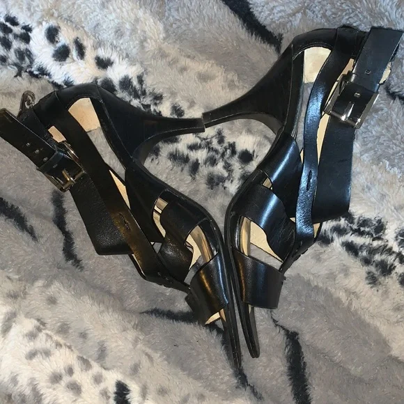 MICHAEL KORS Black Leather Heels — 7 - Picture 8 of 15